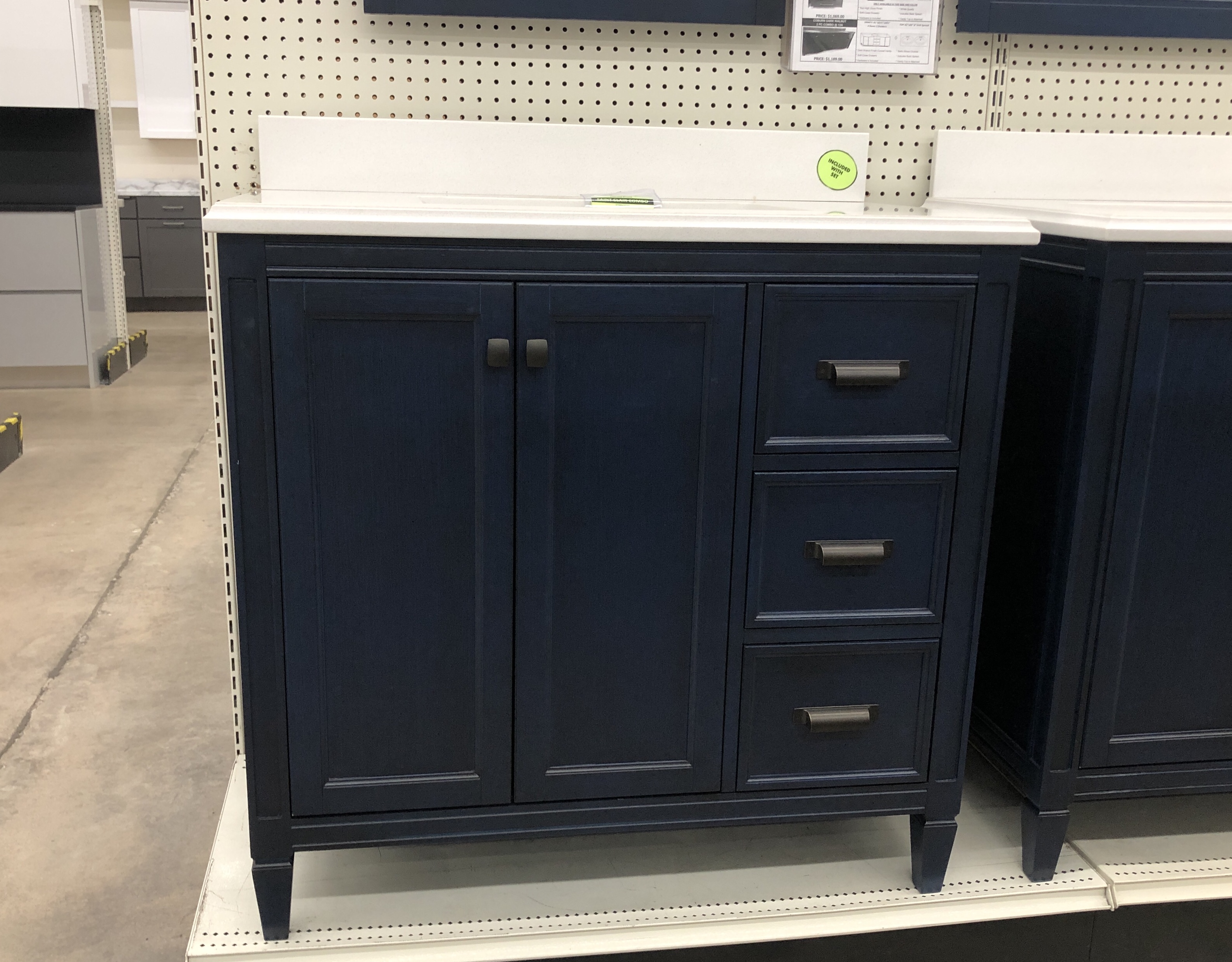 St Clair Royal Blue Vanity Top Builders Surplus Wholesale