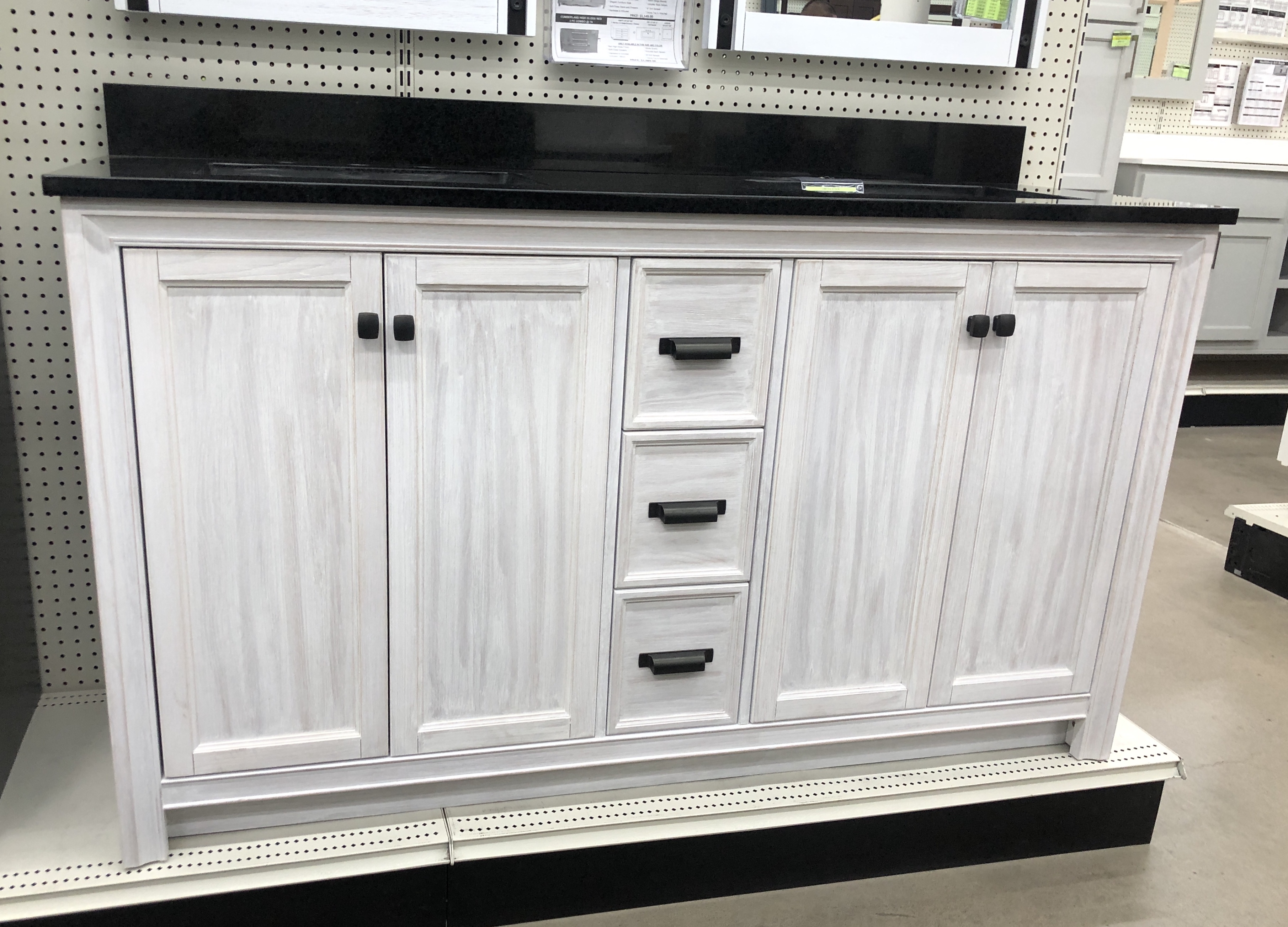 Ash Grove White Washed Vanity Top Builders Surplus Wholesale