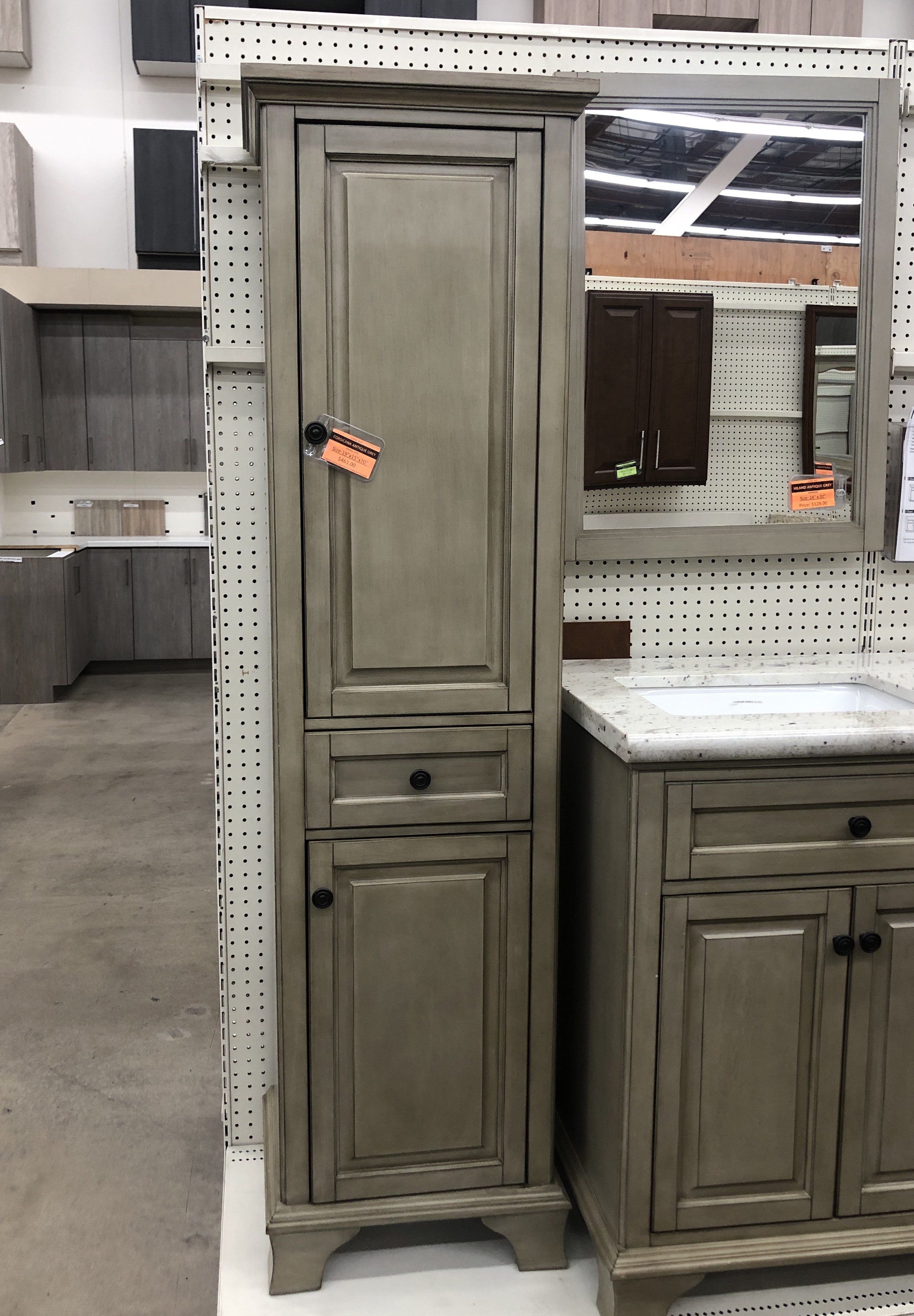 Linen Cabinets Visit Us At Builders Surplus Kitchen Bath Cabinets