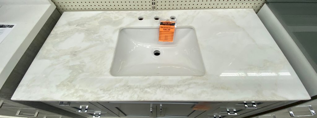 Bathroom Vanity With Top Closeout