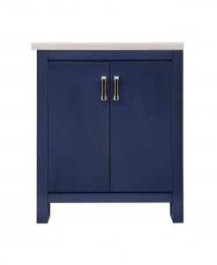 Brees Aegean Blue Vanity & Top Combo