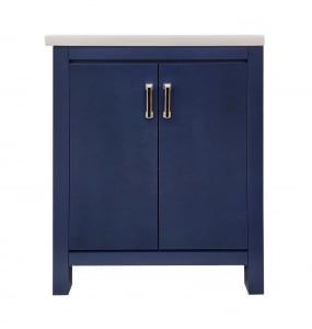 Brees Aegean Blue Vanity & Top Combo