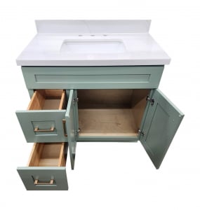 Odessa Green Vanity